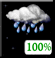 Tonight: Rain. Cloudy. Low around 33, with temperatures rising to around 39 overnight. South wind 5 to 10 mph, with gusts as high as 25 mph. Chance of precipitation is 100%. New rainfall amounts between a quarter and half of an inch possible. Tonight: Light Rain